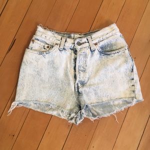 Levi’s High-Waisted Shorts